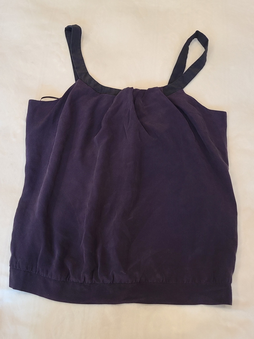 Matty M Deep Purple Spaghetti Strap Tank